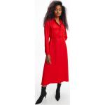 Rote Calvin Klein Midi Midikleider & knielange Kleider für Damen Größe XS 