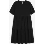 Schwarze Monki Mini Minikleider & kurze Kleider mit Volants für Damen Größe XS 