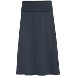 Mitternachtsblaue Waschbär Bio Midi Nachhaltige Festliche Röcke für Damen Größe L 