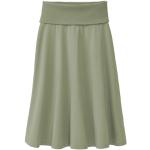 Grüne Waschbär Bio Midi Nachhaltige Festliche Röcke für Damen Größe L 