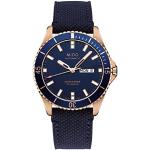 Blaue Mido Ocean Star Runde Automatik Stahlarmbanduhren mit Saphir mit Entspiegelung mit Saphirglas-Uhrenglas für Herren 
