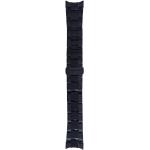 Schwarze Mido Multifort Armbanduhren aus Edelstahl mit Metallarmband 