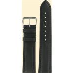 Schwarze Mido Multifort Uhrenarmbänder aus Leder mit Lederarmband 