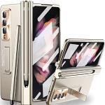 Reduzierte Goldene Samsung Galaxy Z Fold 3 Hüllen 2021 mit Bildern kratzfest 