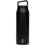 MiiR, Wasserflasche mit breiter Öffnung, vakuumisoliert, auslaufsicher, Edelstahlkonstruktion, schwarz, 473 ml