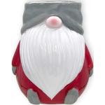MIK funshopping Weihnachtstasse | Hochwertige Keramik-Tasse mit weihnachtlichem Design | Ideal für Heiß- & Kaltgetränke | Zwerg grau 250ml