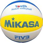 Mikasa Beachvolleyball SBV Youth Größe 5 Gelb/Weiß/Blau