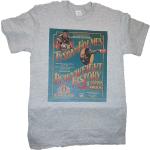 Mike Tyson Vs Larry Holmes "Heavyweight History' Kampfposter Grau T-Shirt Größen Verfügbar S-3xl
