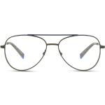 Blaue Brillenfassungen aus Metall für Herren 