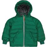 Reduzierte Grüne Gesteppte Mikk-Line Kinderkapuzenjacken mit Reißverschluss aus Polyester für Jungen Größe 134 