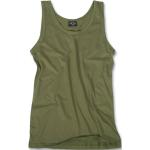 Olivgrüne Mil-Tec Tank-Tops aus Baumwolle für Damen Größe L für den für den Sommer 