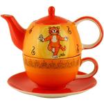 Orange Mila Design Tea for one aus Keramik lebensmittelecht 