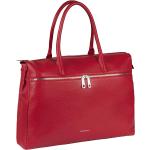 Rote Elegante Persen Lehrertaschen aus Leder mit Laptopfach 