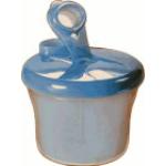 D&F Milchpulver-Spender,Tragbarer Baby Milchpulver Behälter,milchpulver aufbewahrung,BPA-freien 1000 ml Braun