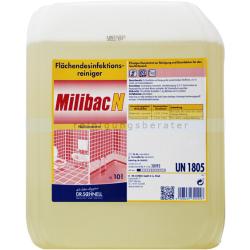 DR.SCHNELL MILIBAC N Flächendesinfektion Kalklöser, Kanister 10 Liter - 4008439300926