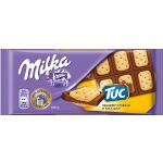 Milka Alpenmilch Schokolade & TUC Cracker 87g, 16er Pack (16 x 87 g)