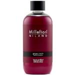 Millefiori Grape Cassis Nachfüllflasche 250 ml für Natural Raumduft Diffuser, Plastik, Violett, 6 x 5.5 x 13.7 cm, 250
