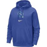Reduzierte Blaue Nike Milwaukee Bucks Herrenhoodies & Herrenkapuzenpullover aus Fleece Größe XS 