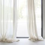 Braune Nachhaltige Gardinen & Vorhänge aus Kunstfaser transparent 