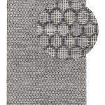 Mimpi - Teppich aus recyceltem Material Dunkelgrau 250 x 350 cm