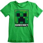 Grüne Minecraft Kinder T-Shirts für Jungen 