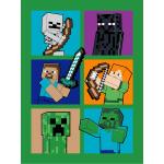 Minecraft Babydecken aus Fleece 150x200 