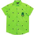 Grüne Motiv Minecraft Kinder T-Shirts für Jungen Größe 140 