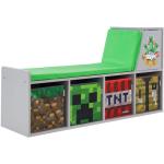Reduzierte Grüne Minecraft Holzregale lackiert aus Holz mit Armlehne 