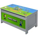 Reduzierte Blaue Minecraft Bänke aus Holz 
