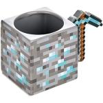 Graue Paladone Minecraft Becher & Trinkbecher 350 ml aus Keramik 1-teilig 