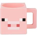 Rosa Minecraft Kaffeetassen spülmaschinenfest 1-teilig 
