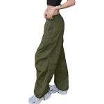 Grüne Sportliche Atmungsaktive Minetom Baggy-Pants & Baggy-Hosen für Damen Größe M für den für den Sommer 