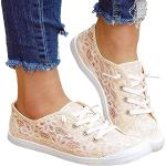 Aprikose Minetom Low Sneaker mit Schnürsenkel in Normalweite aus Textil atmungsaktiv für Damen Größe 38 für den für den Herbst 