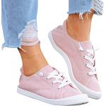 Rosa Minetom Low Sneaker mit Schnürsenkel in Normalweite aus Textil atmungsaktiv für Damen Größe 41 für den für den Herbst 