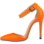 Orange Minetom High Heels & Stiletto-Pumps aus Leder für Damen Größe 41 zur Hochzeit 