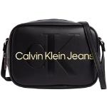 Schwarze Calvin Klein Jeans Mini Handtaschen aus PU für Damen Klein 