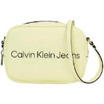 Gelbe Calvin Klein Jeans Mini Handtaschen aus PU für Damen mini 