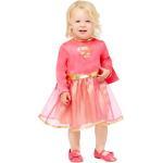 Mini Pink Supergirl Kostüm für Babys und Kleinkinder - pink