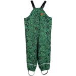 Grüne Wasserdichte Atmungsaktive Mini Rodini Kinderregenhosen atmungsativ aus Polyester für Mädchen Größe 122 