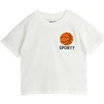 Mini Rodini T-Shirt - Basketball - WeiÃŸ