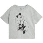 Mini Rodini T-Shirt - Gewichtheben - Grau