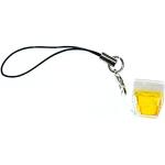 Gelbe Miniblings Schlüsselanhänger & Taschenanhänger aus Kunststoff handgemacht für Damen zum Oktoberfest 
