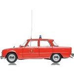 Minichamps 183120992 - maßstab 1/18 - Alfa Romeo Giulia 1300Cc Italienische Feuerwehr 1966 - Fahrzeug Miniatur - Modellauto