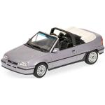 Silberne Minichamps Opel Kadett Spielzeug Cabrios aus Metall 