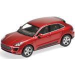 Rote Minichamps Porsche Macan Modellautos & Spielzeugautos 