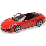 Rote Minichamps Porsche 911 Spielzeug Cabrios 