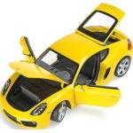 Gelbe Minichamps Porsche Cayman Modellautos & Spielzeugautos 