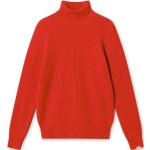Reduzierte Rote Unifarbene Forét Rollkragen Rollkragenpullover aus Wolle für Herren Größe XL 