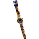 Bunte Ich – Einfach Unverbesserlich Minions Kunststoffarmbanduhren mit Digital-Zifferblatt mit Kunststoff-Uhrenglas mit Kunststoffarmband für Kinder 