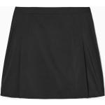 Schwarze COS Mini Miniröcke mit Reißverschluss aus Jersey für Damen Größe M 